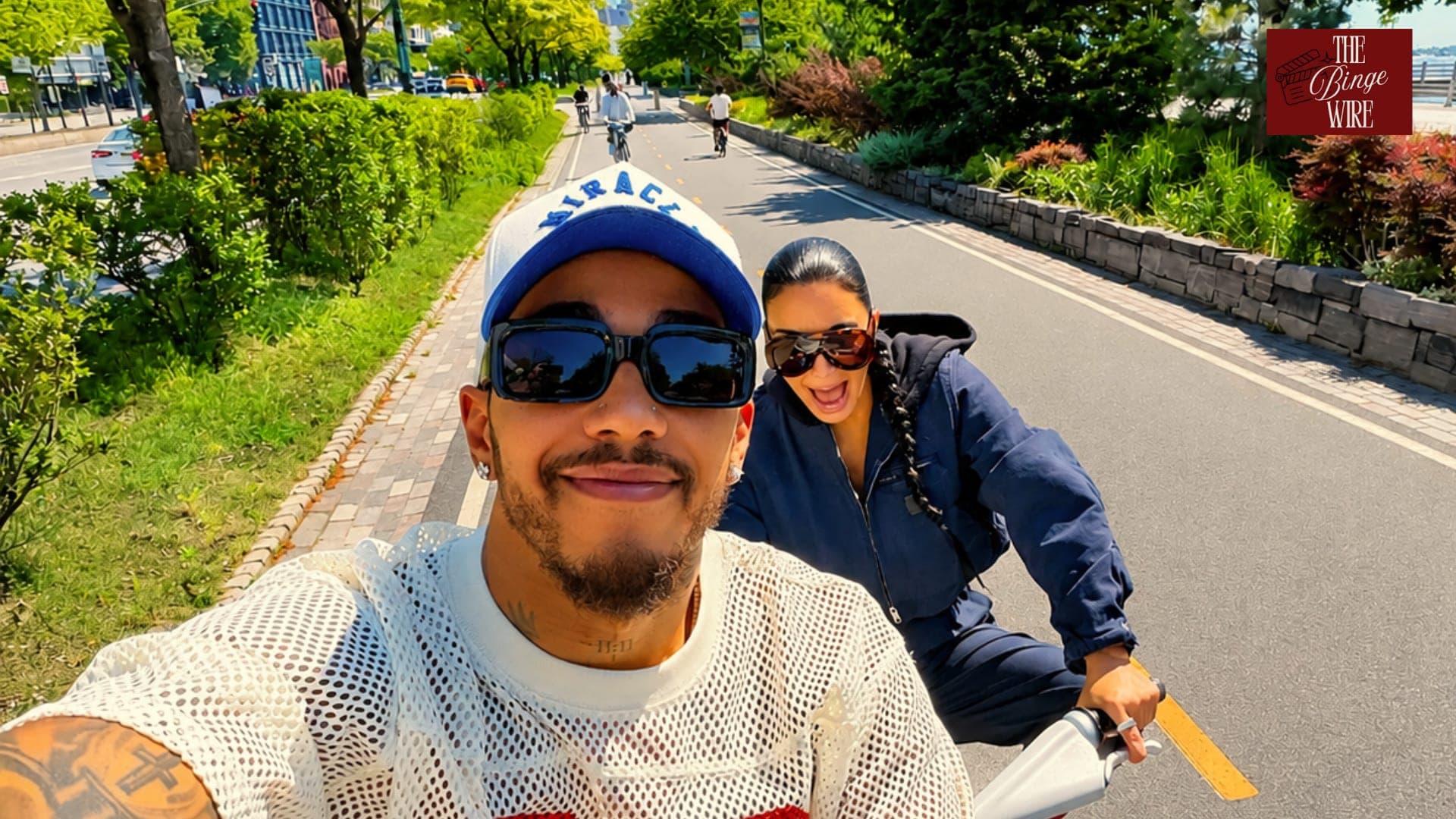 Did Kim Kardashian just make her relationship with Lewis Hamilton Instagram official?